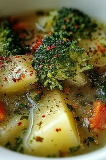 Traditional Italian Broccoli Soup