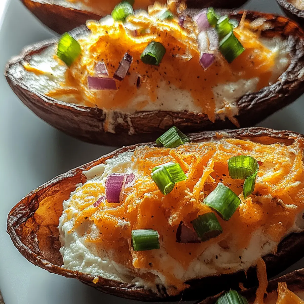 Twice Baked Sweet Potatoes