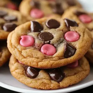 Valentine's Chocolate Chip Cookies