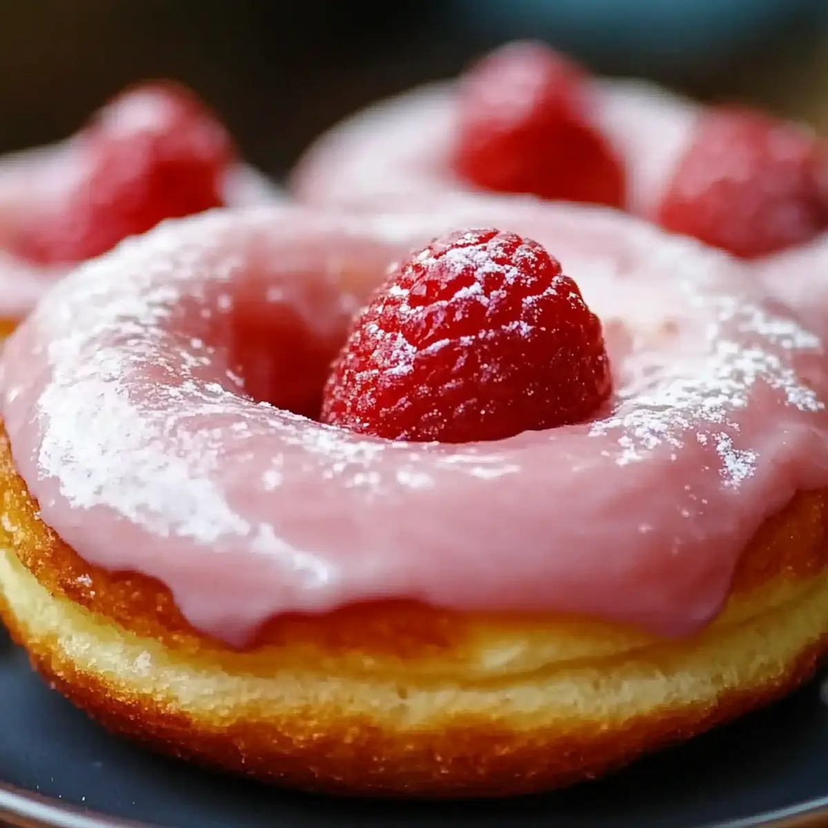 Valentine's Day Strawberry Donuts