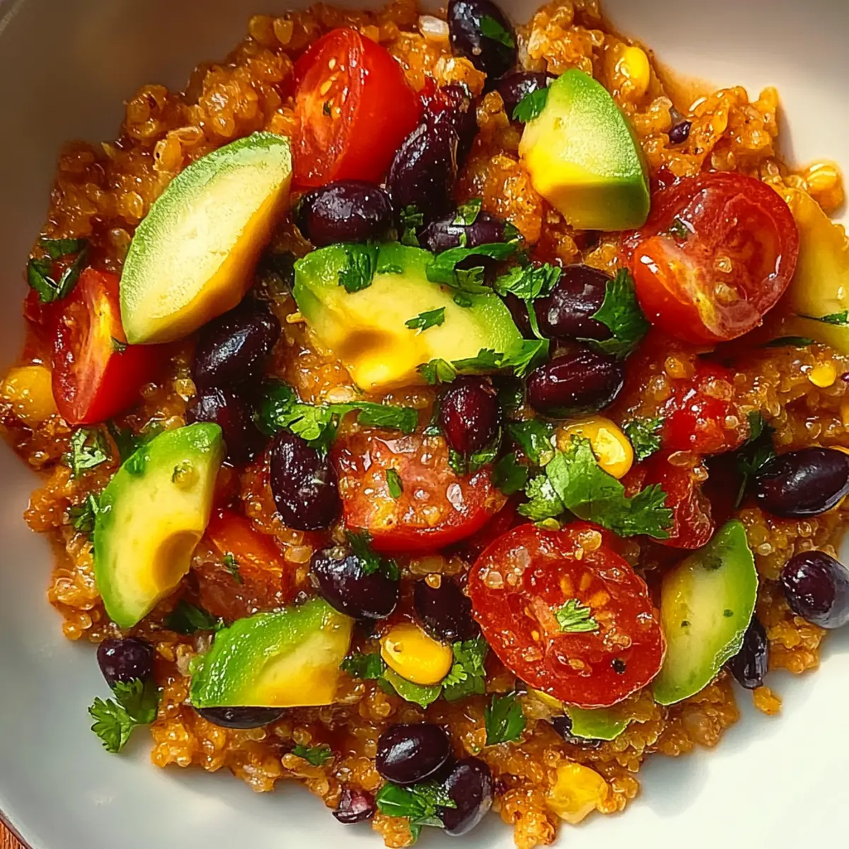 Vibrant Tex Mex Quinoa Salad