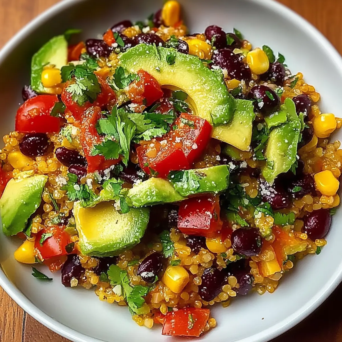 Vibrant Tex Mex Quinoa Salad
