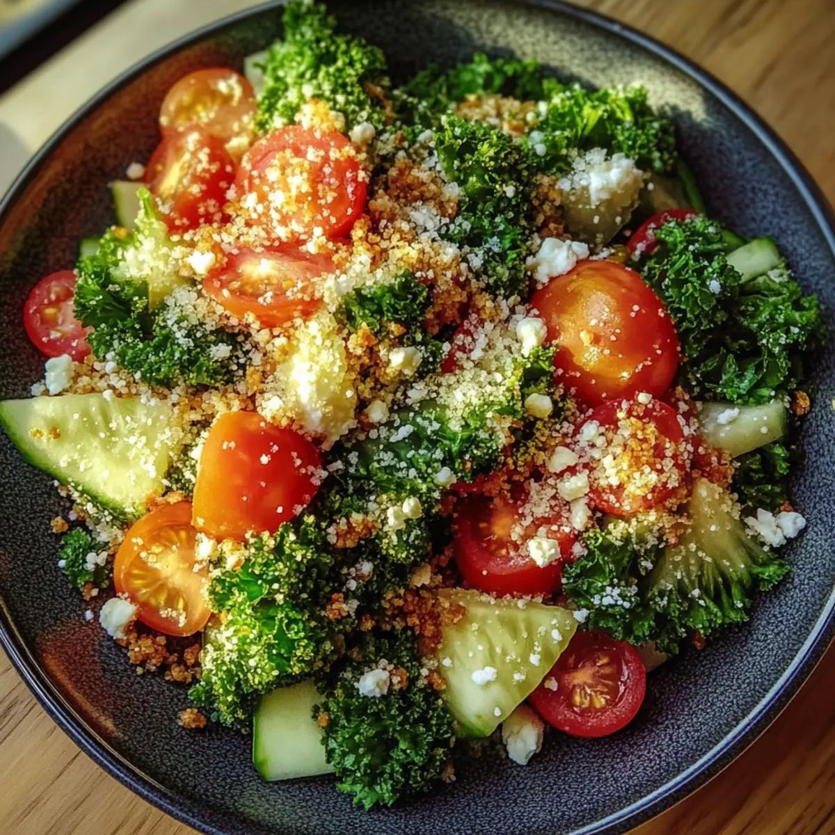 Zesty Quinoa and Kale Salad with Avocado Dressing