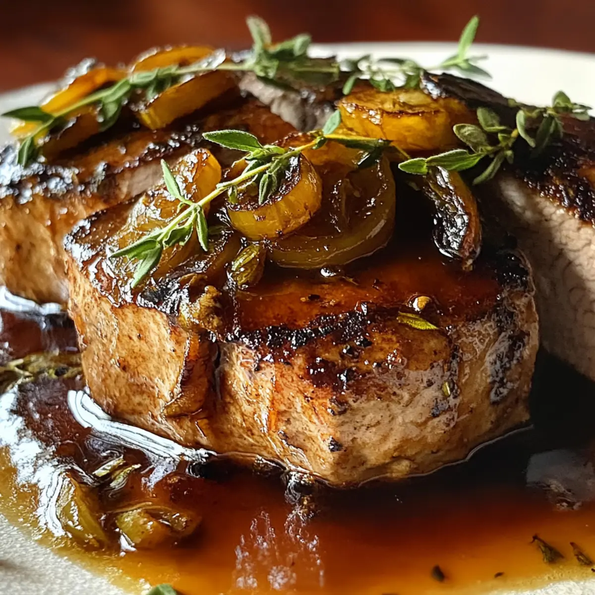 Applesauce Pork Tenderloin