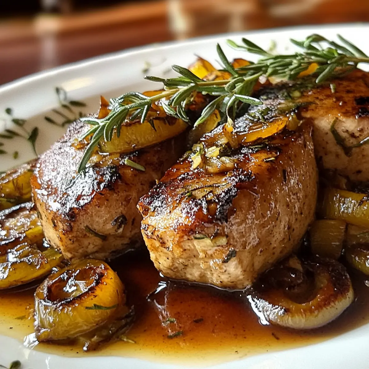 Applesauce Pork Tenderloin