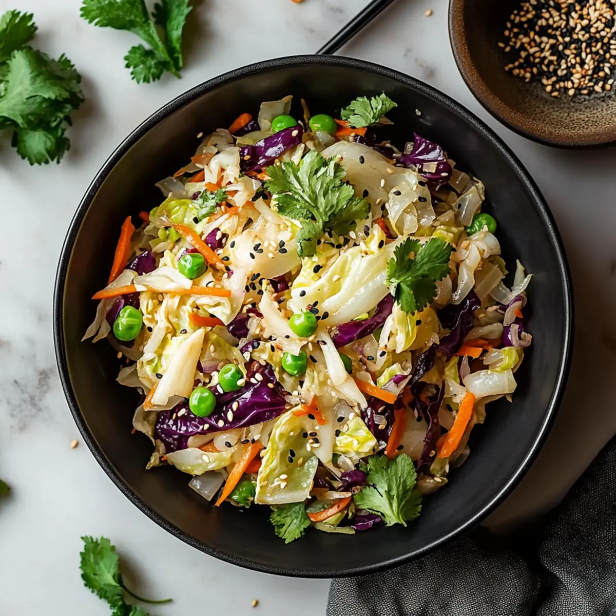 Asian Cabbage Stir Fry