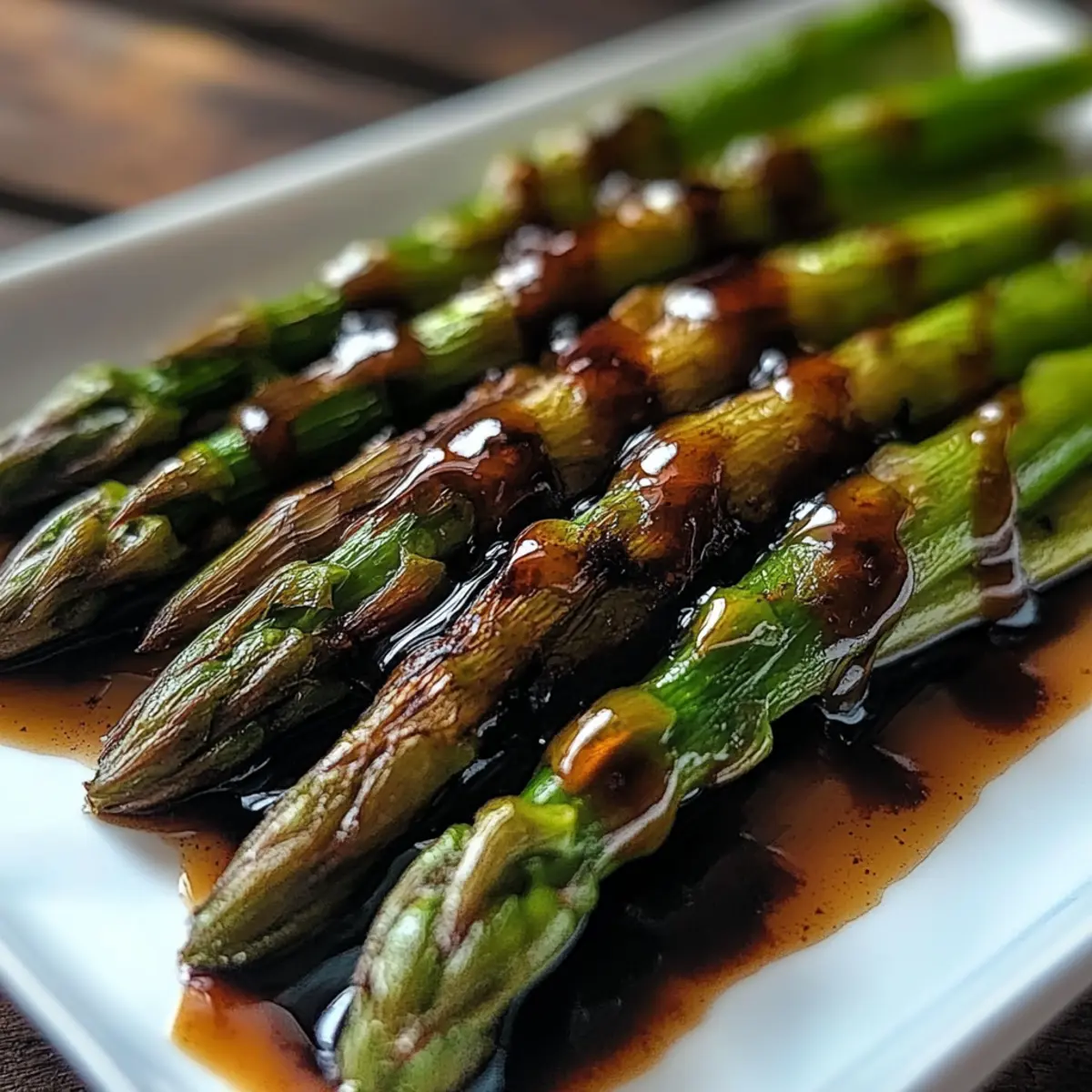 Asparagus with Balsamic Glaze
