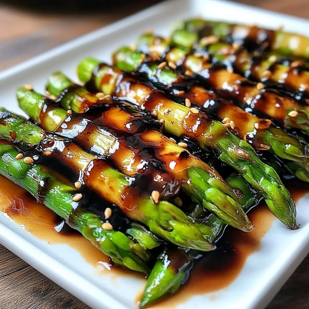 Asparagus with Balsamic Glaze