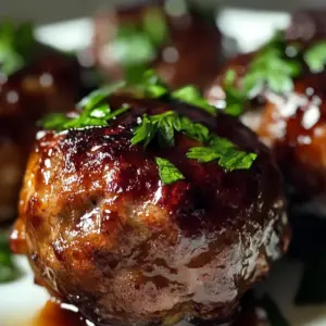 Baked Juicy Smoky Chipotle Meatballs