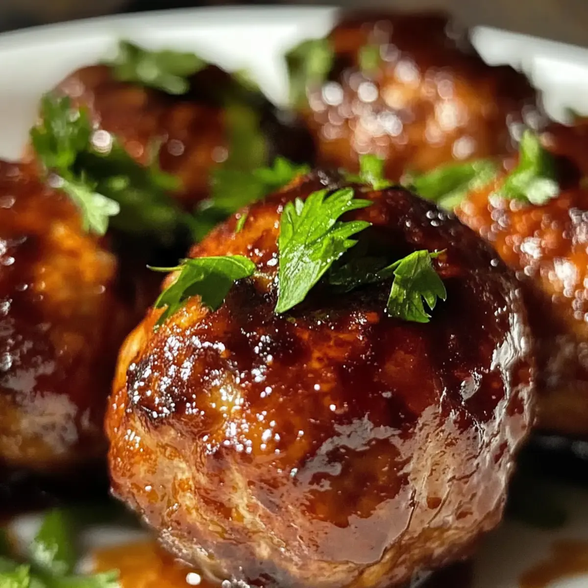 Baked Juicy Smoky Chipotle Meatballs