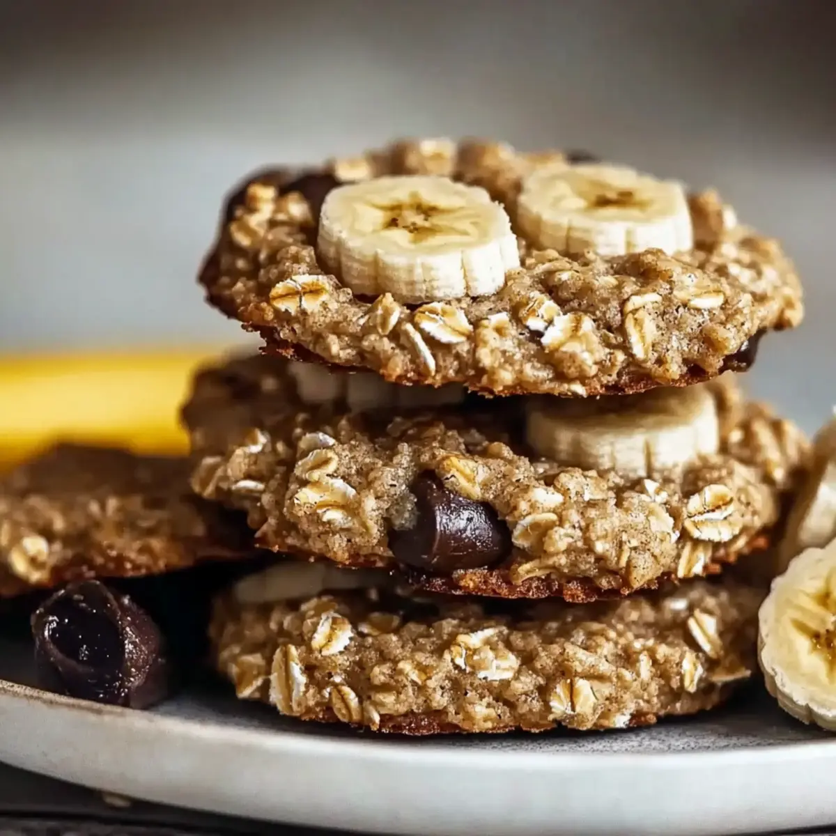 Banana Oat Cookies