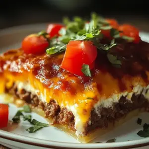Beef Enchilada Casserole
