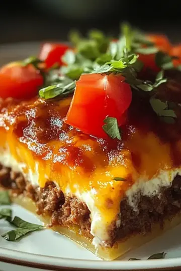 Beef Enchilada Casserole