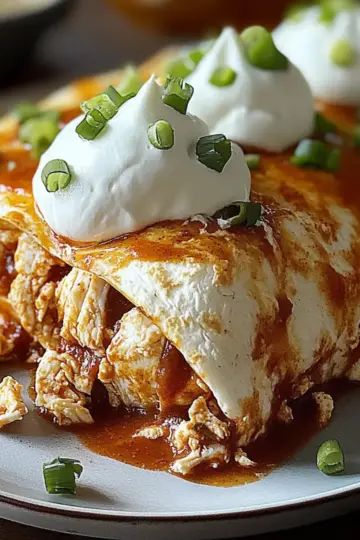 Cheesy Buffalo Chicken Burritos