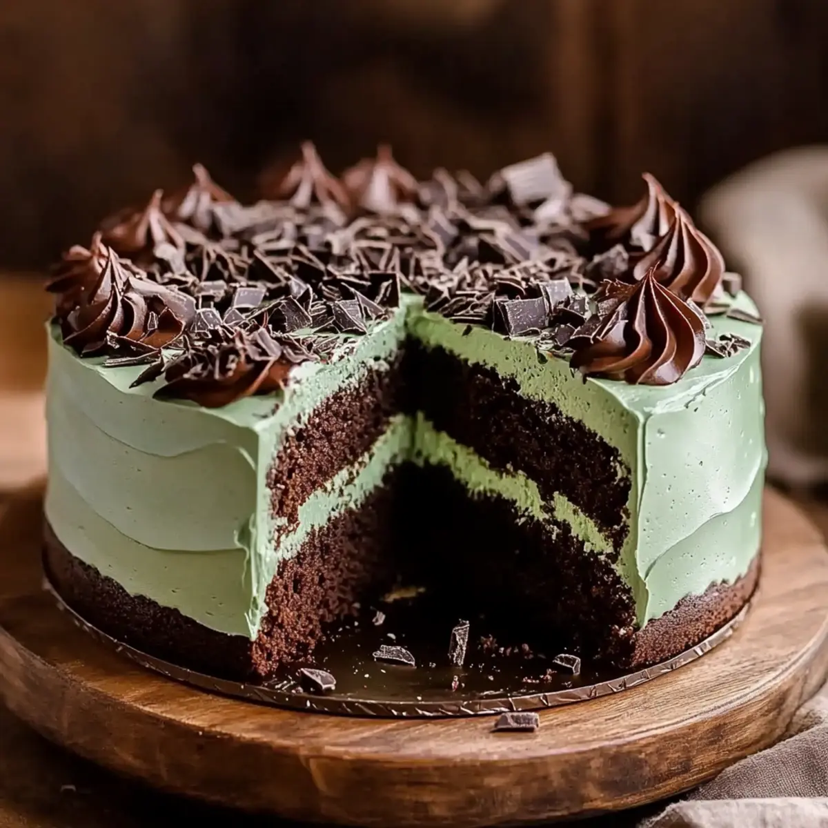 Chocolate Mint Cake