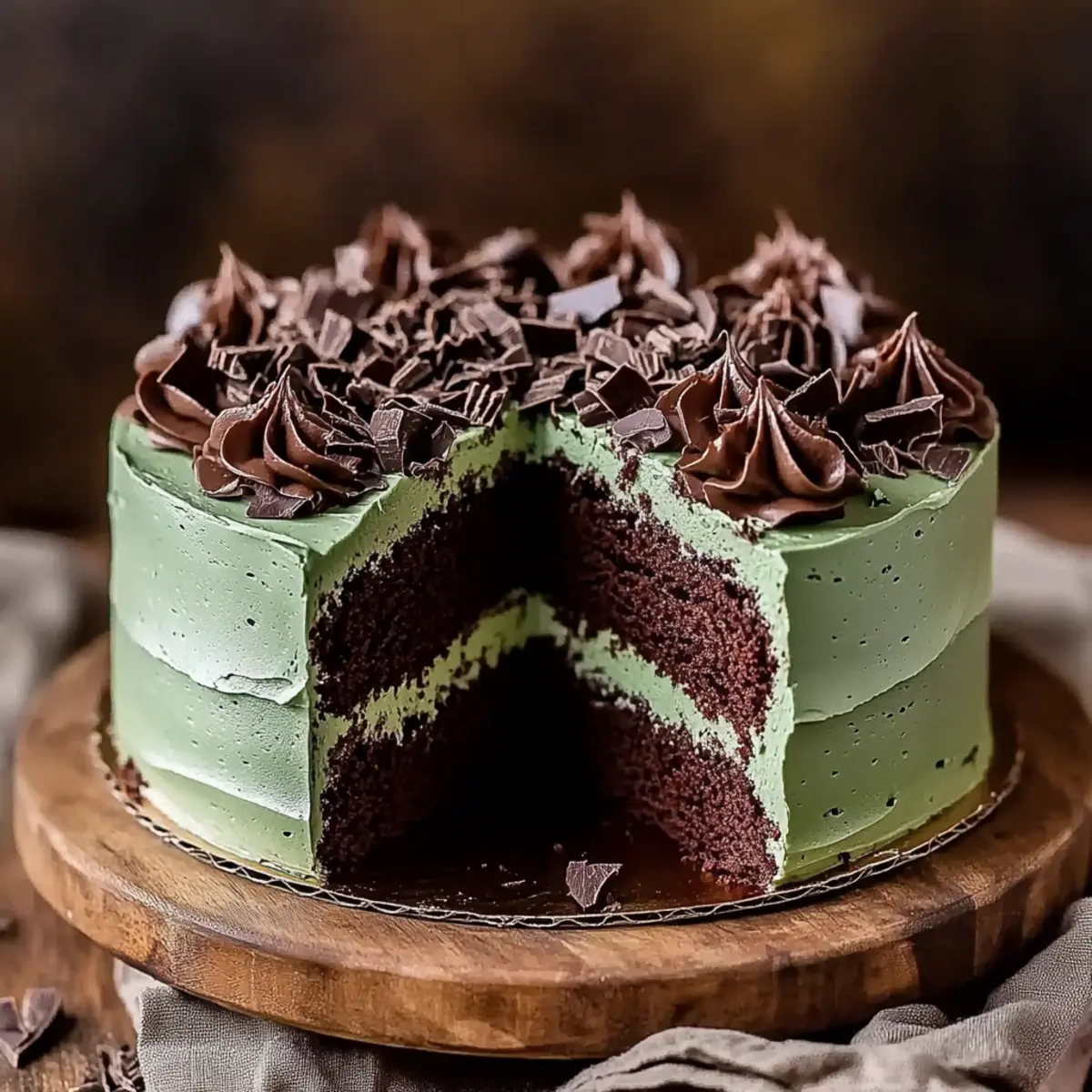Chocolate Mint Cake