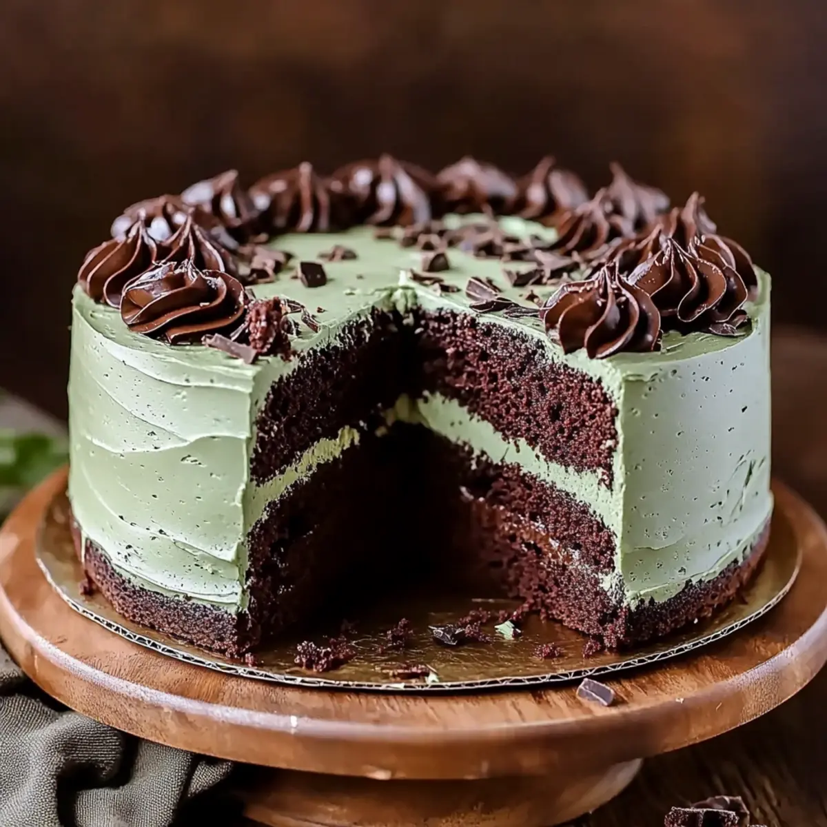 Chocolate Mint Cake