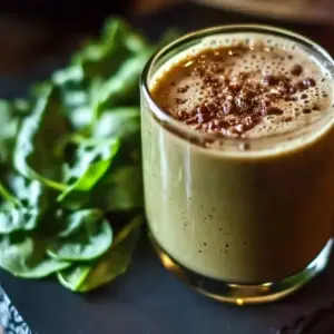 Chocolate Spinach Smoothie