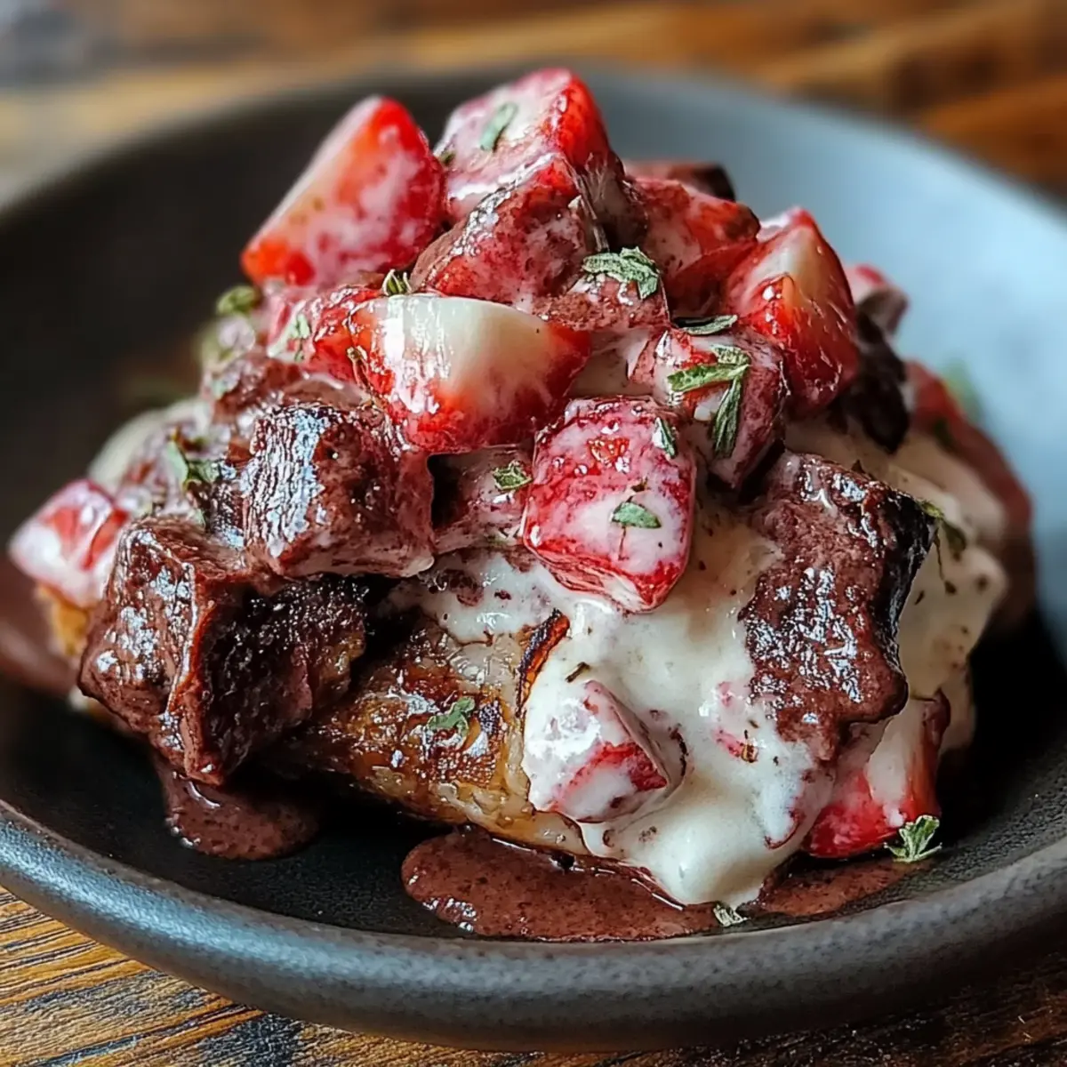 Chocolate Strawberry Greek Yogurt Clusters