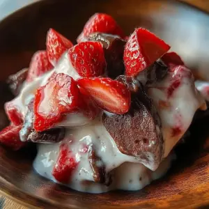 Chocolate Strawberry Greek Yogurt Clusters