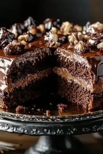 Chocolate Turtle Cake