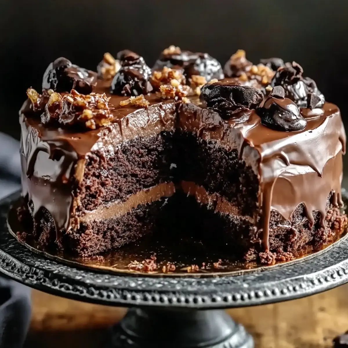 Chocolate Turtle Cake