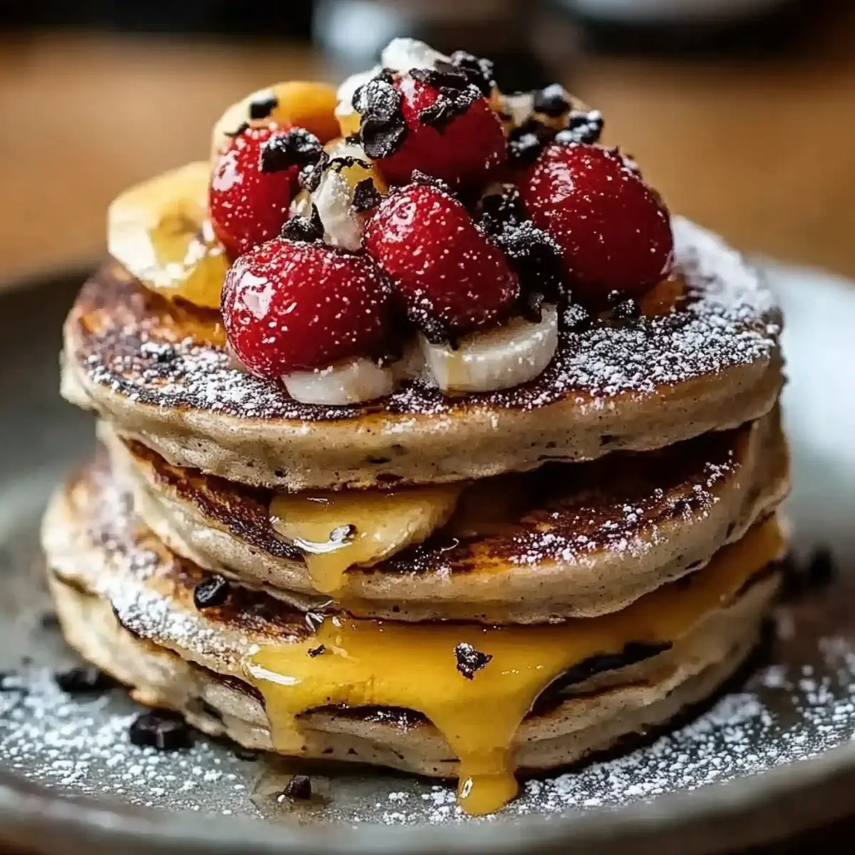 Cottage Cheese Banana Oat Protein Pancake Bites