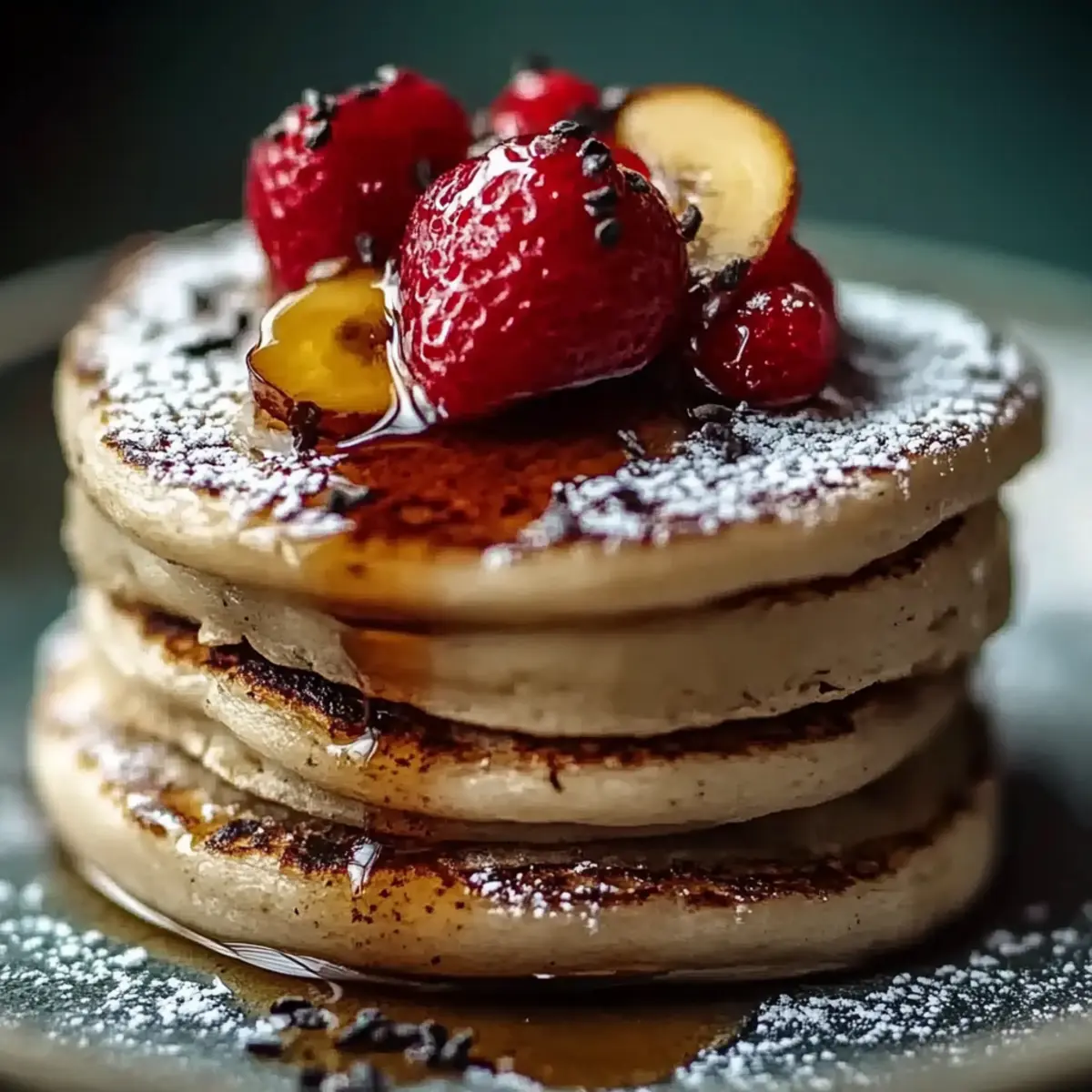 Cottage Cheese Banana Oat Protein Pancake Bites