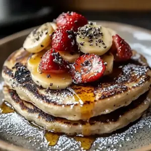 Cottage Cheese Banana Oat Protein Pancake Bites