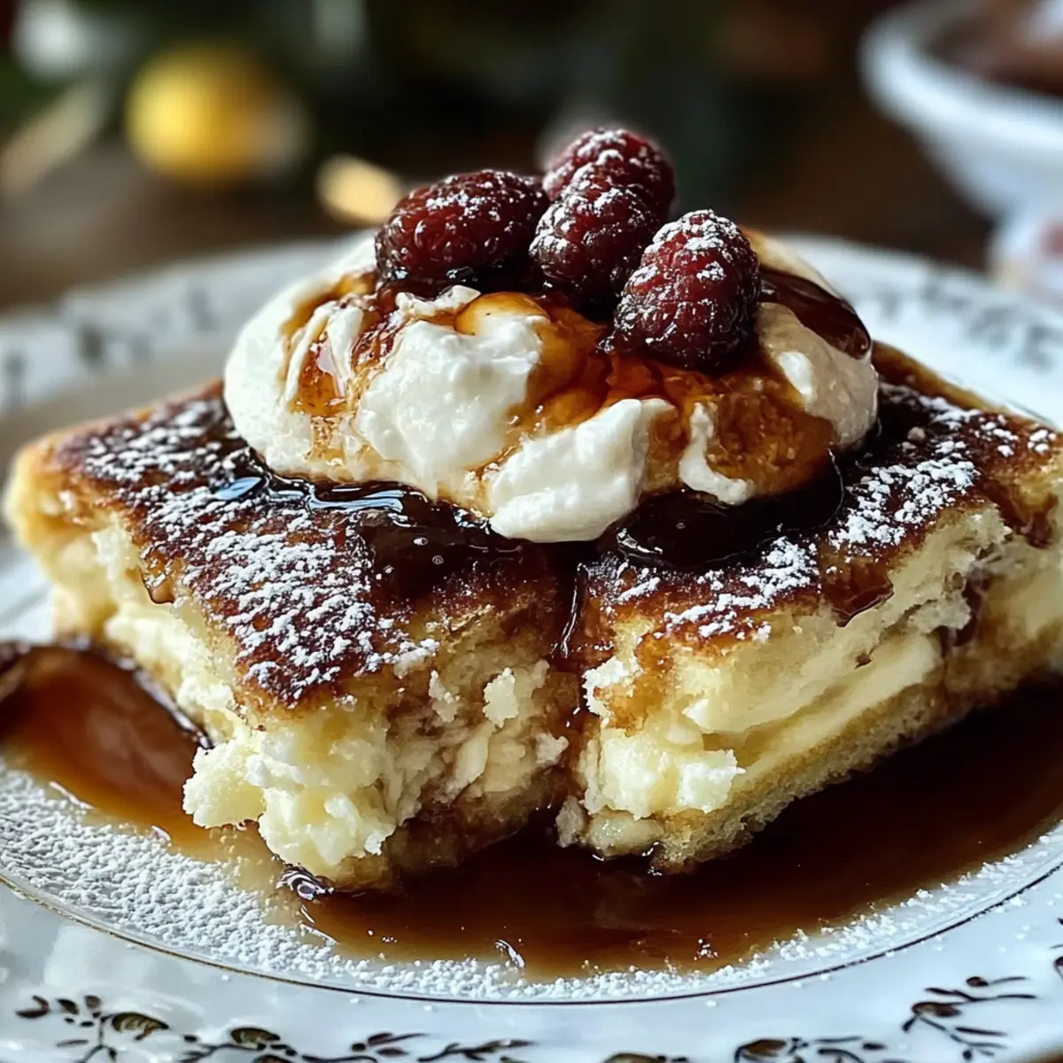 Cream Cheese French Toast Casserole