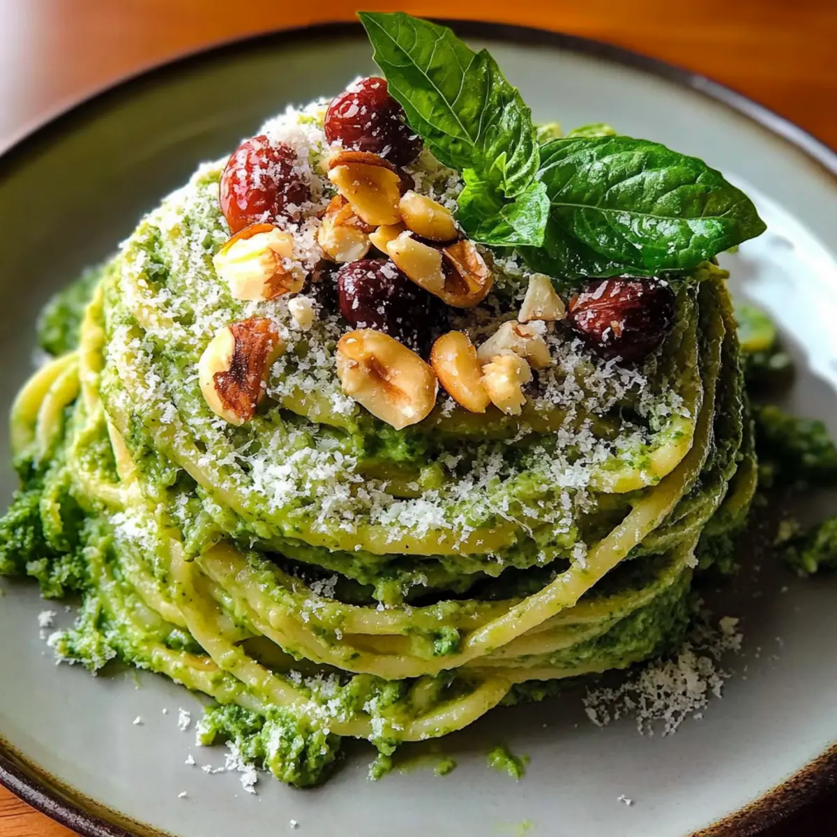 Creamy Fresh Italian Basil Pesto