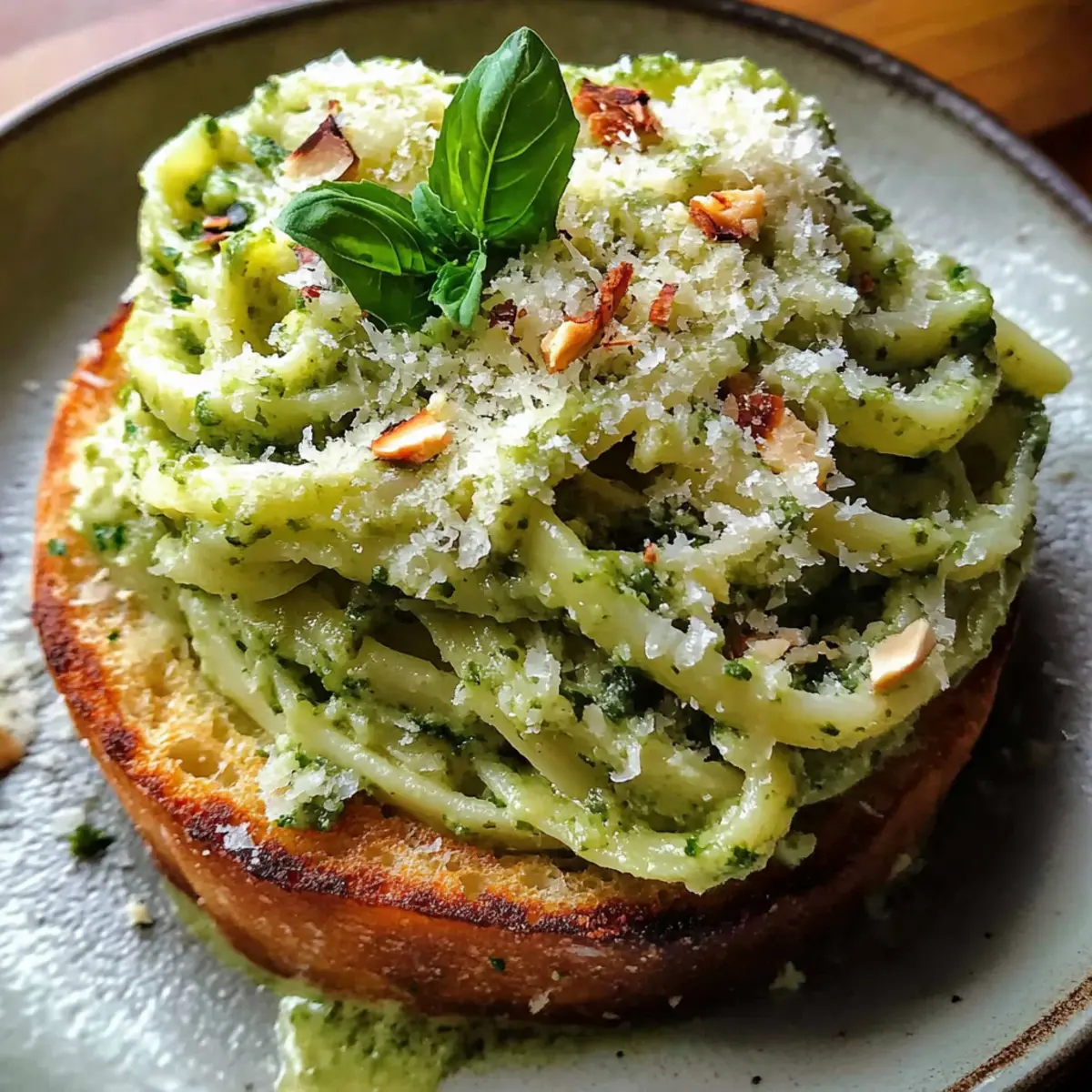 Creamy Fresh Italian Basil Pesto