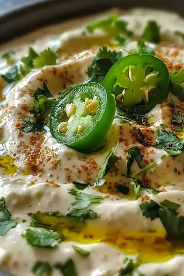 Creamy Jalapeno Sauce