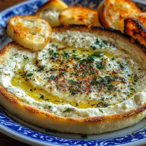 Creamy Roasted Garlic Bread Dip