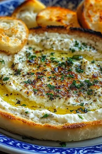 Creamy Roasted Garlic Bread Dip
