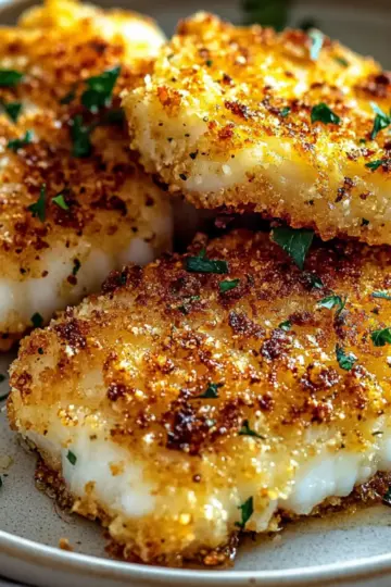 Crispy Air Fryer Parmesan Cod