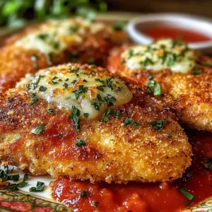 Crispy Baked Italian Chicken Parmesan