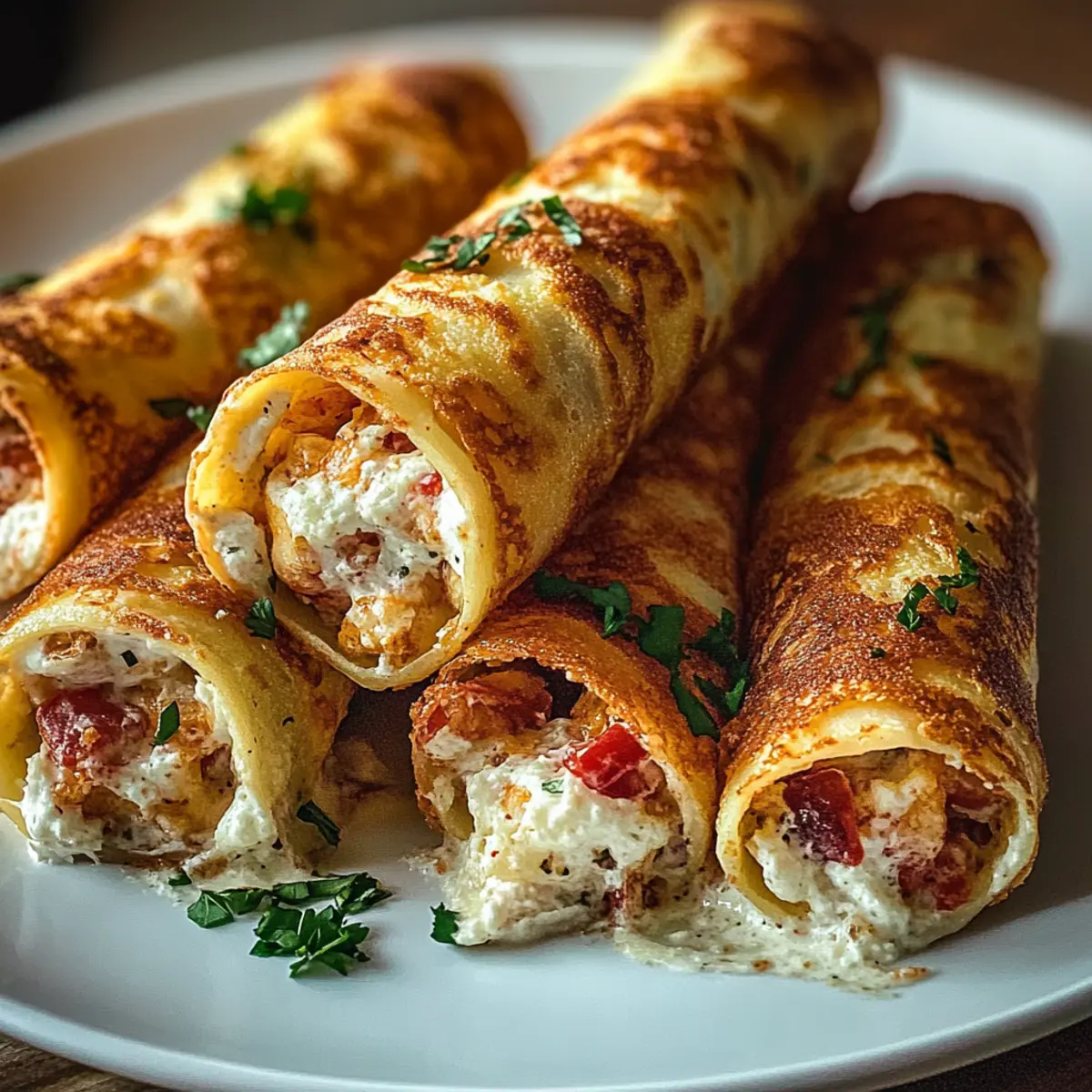 Crispy Crab And Shrimp Queso Taquitos