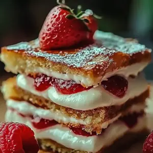 Fried Strawberry Cheesecake Sandwiches