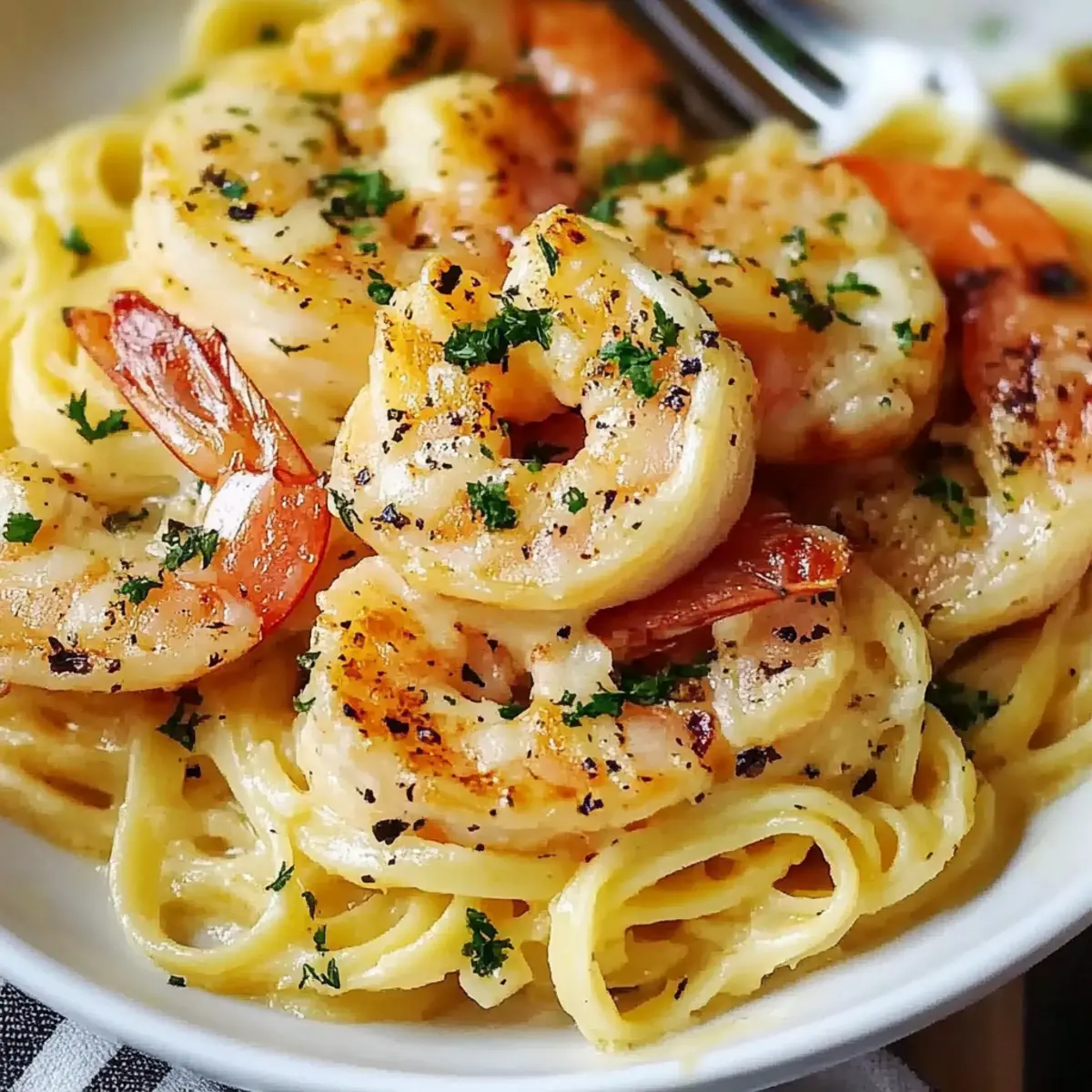 Garlic Butter Shrimp Scampi Pasta