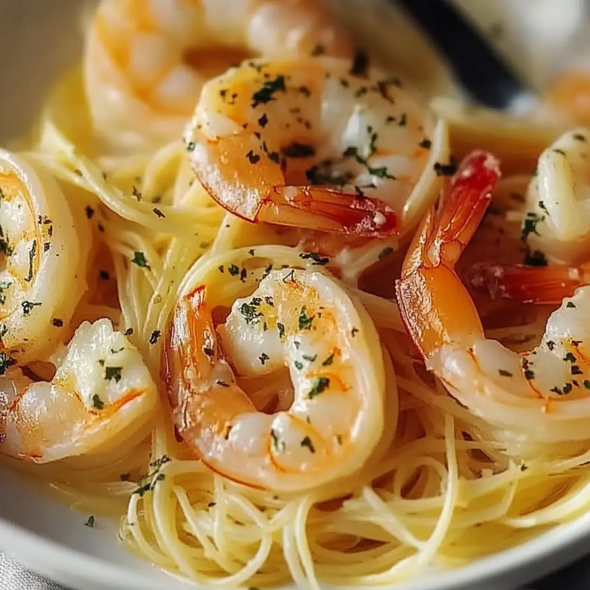 Garlic Butter Shrimp Scampi Pasta