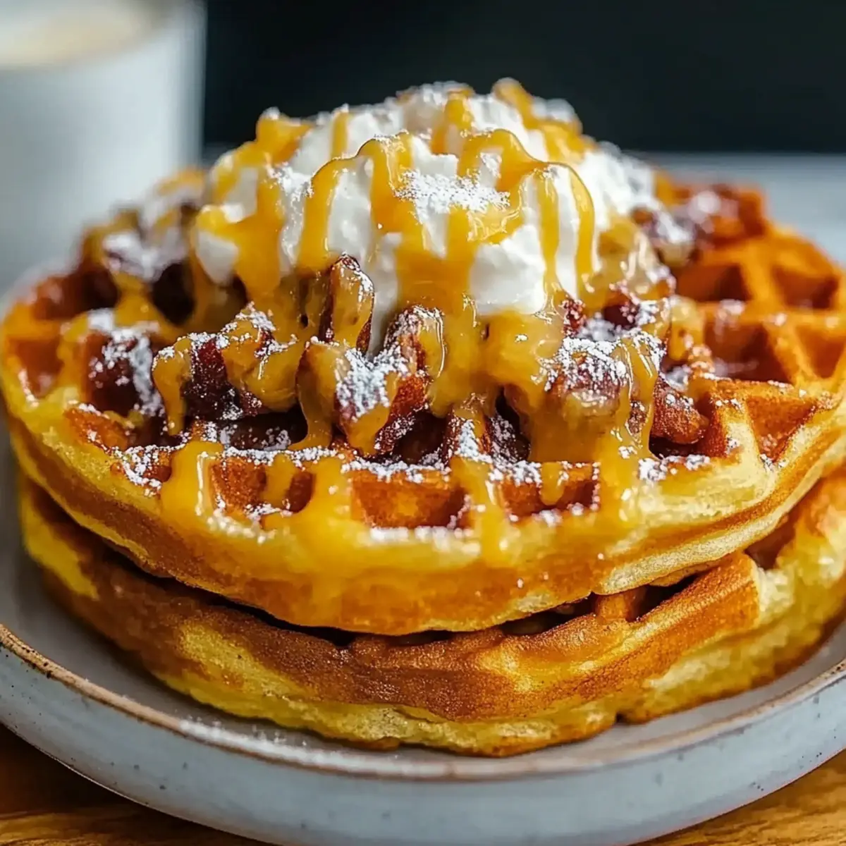 Gluten Free Sweet Potato Waffles