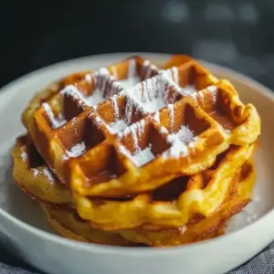 Gluten Free Sweet Potato Waffles