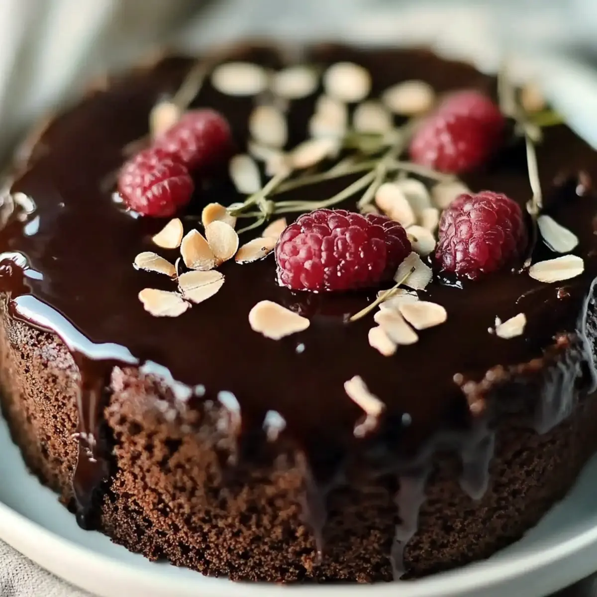 Gluten Free Vegan One Bowl Chocolate Cake