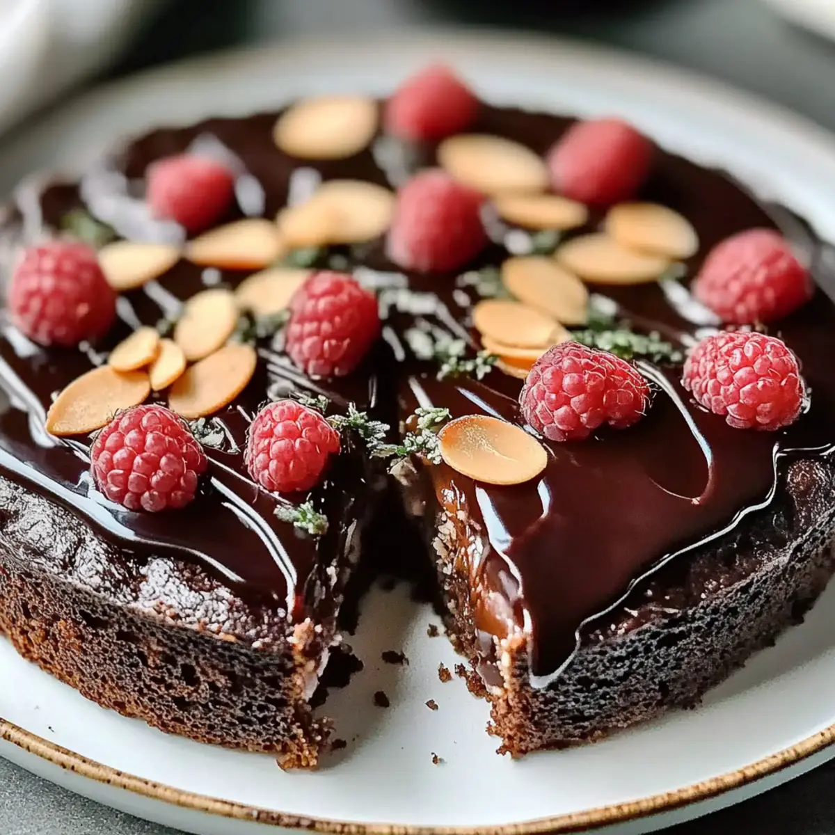 Gluten Free Vegan One Bowl Chocolate Cake