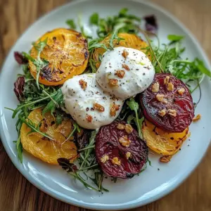 Golden Beets Burrata Sweet Potato