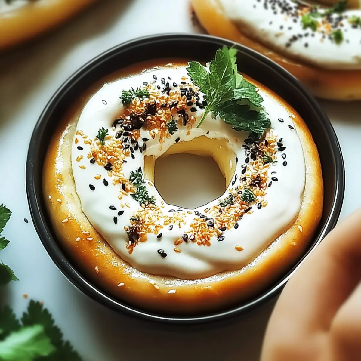 Greek Yogurt Bagels