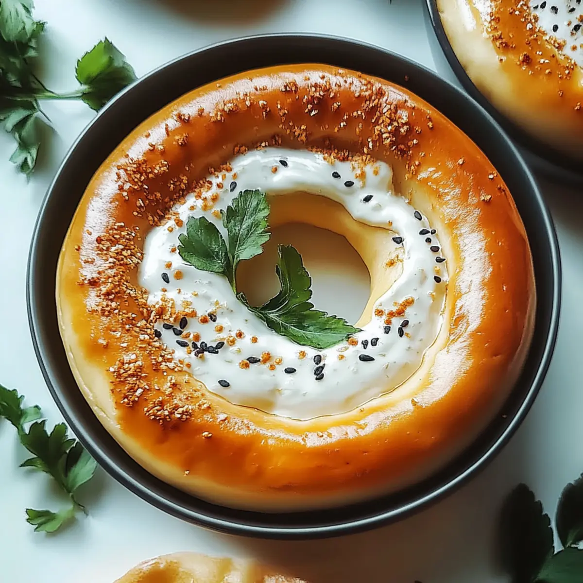 Greek Yogurt Bagels