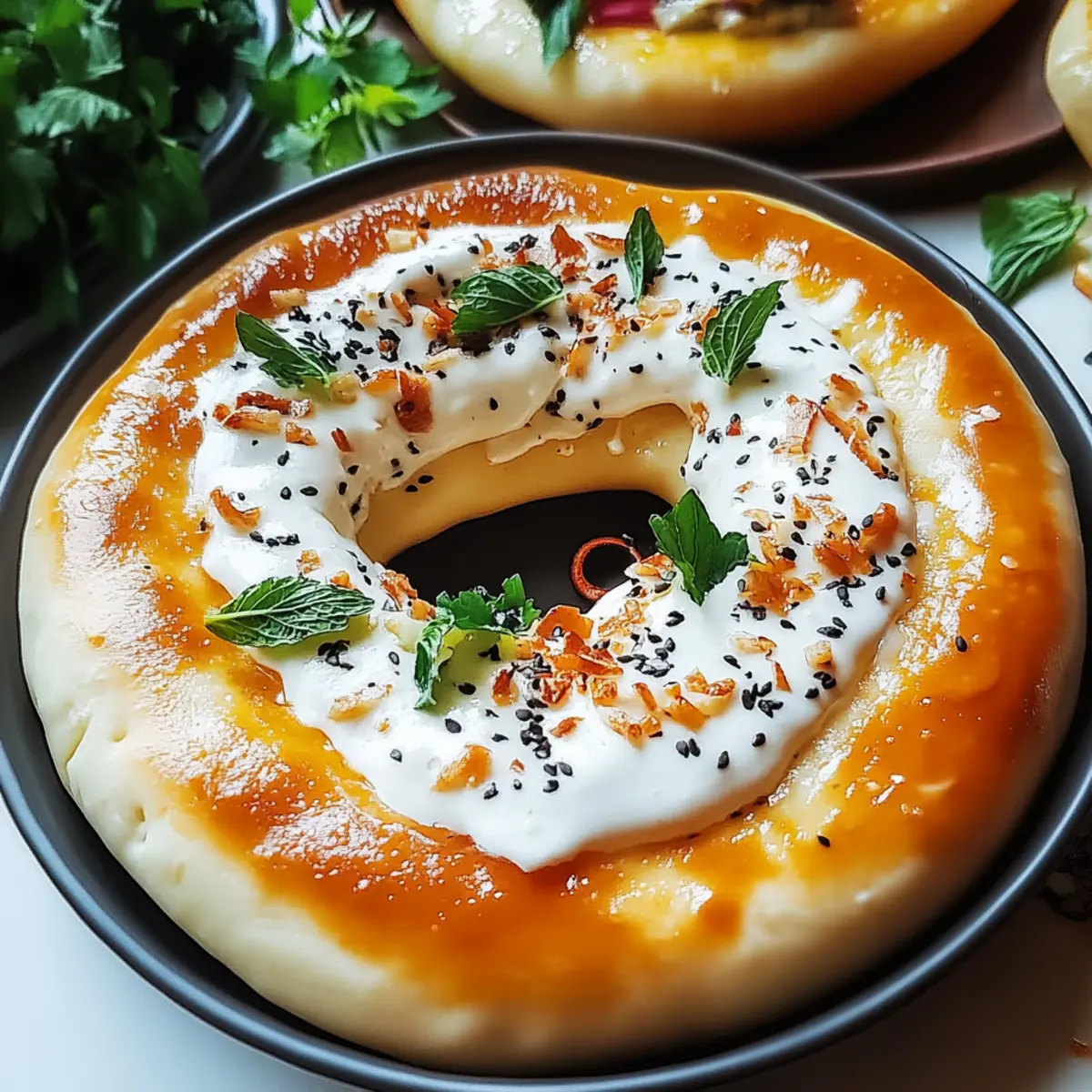 Greek Yogurt Bagels