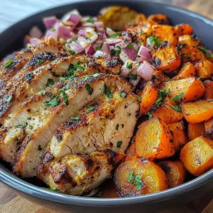 Grilled Chicken & Sweet Potato Bowl